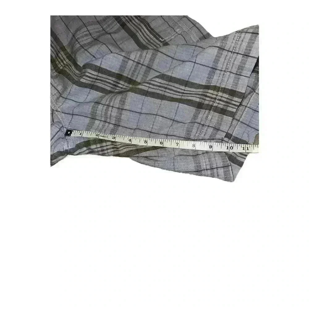 Tommy Bahama Mens Relax Blue Plaid Shorts, Size 38
